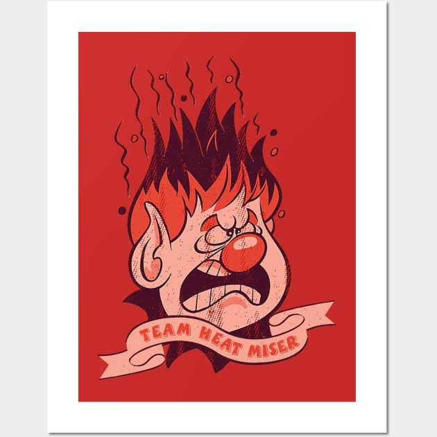 Heat Miser Wall Art by Rans Society